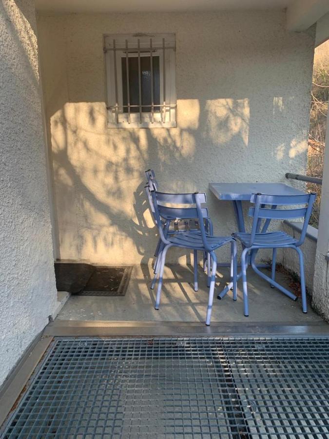 Domene Studio Terrasse Parking Apartamento Exterior foto
